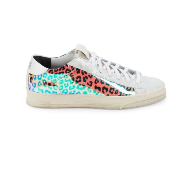 P448 Sneakers Jack Leopard Print - Picture 2 of 10